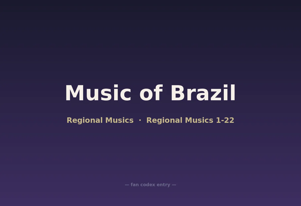 Music of Brazil